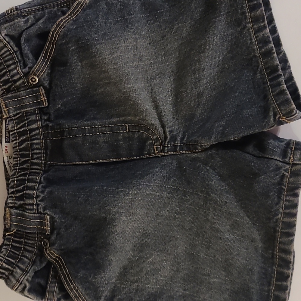 The Children's Place Dark Denim Shorts - Picture 2 of 5